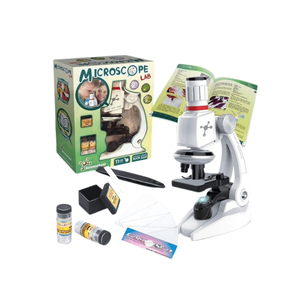 Microscope – Experiments 11 Lab Tools - Science4you - The Toy Store