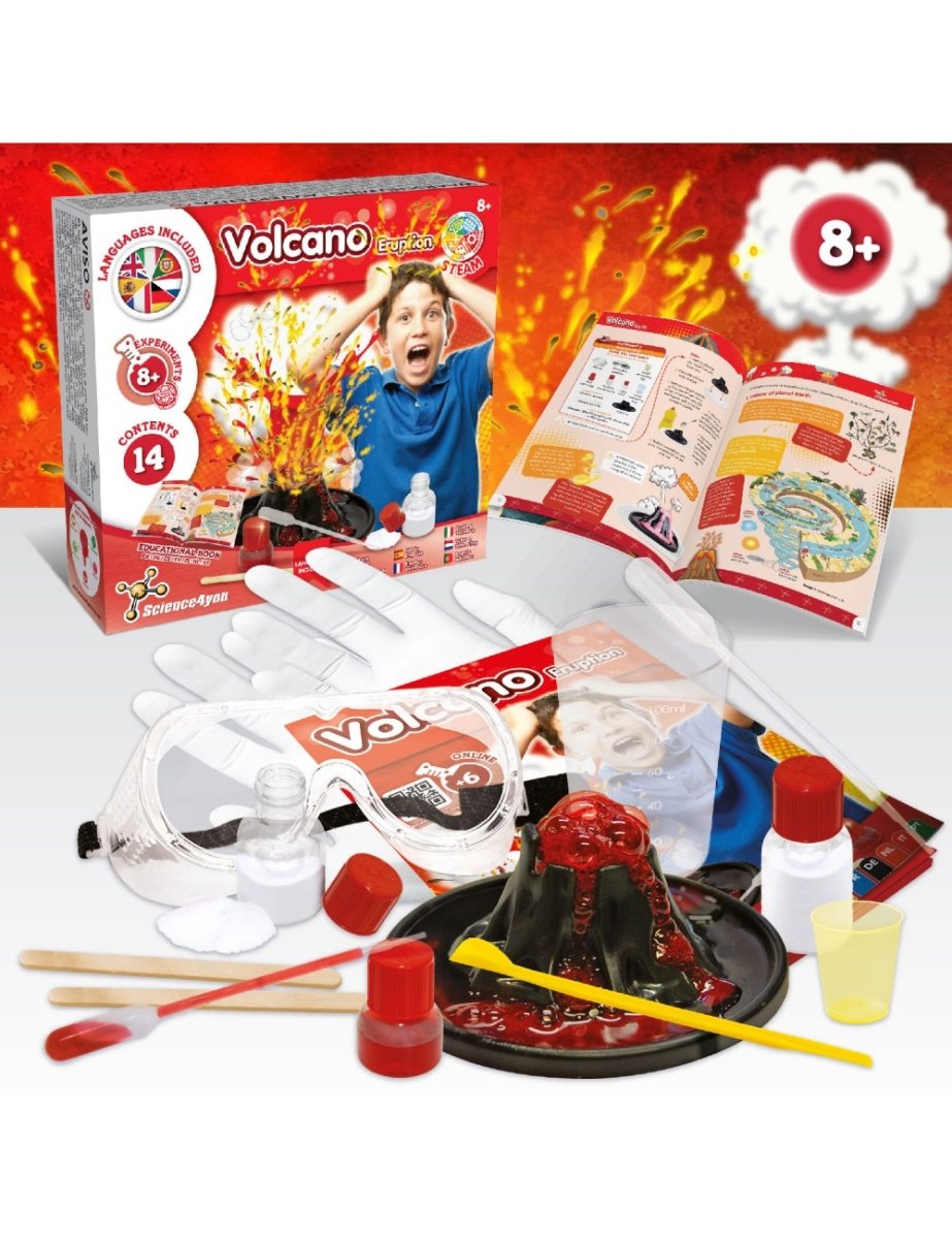 Volcano Eruption Science Kit | Science4you – The Toy Store