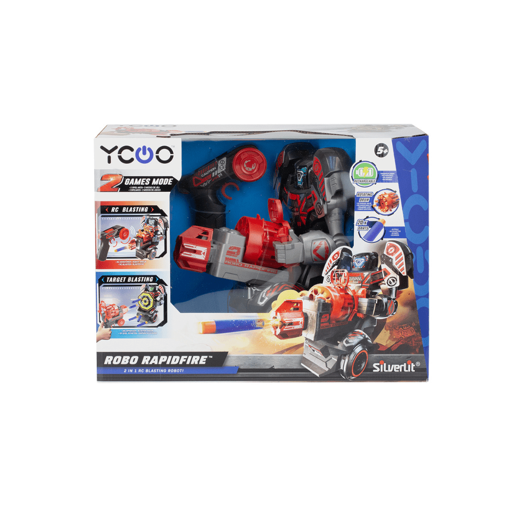 Robo Rapidfire Robot Toy - Silverlit - The Toy Store