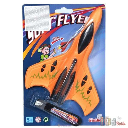 Foam Slingshot Plane Toy - Simba - Orange - The Toy Store