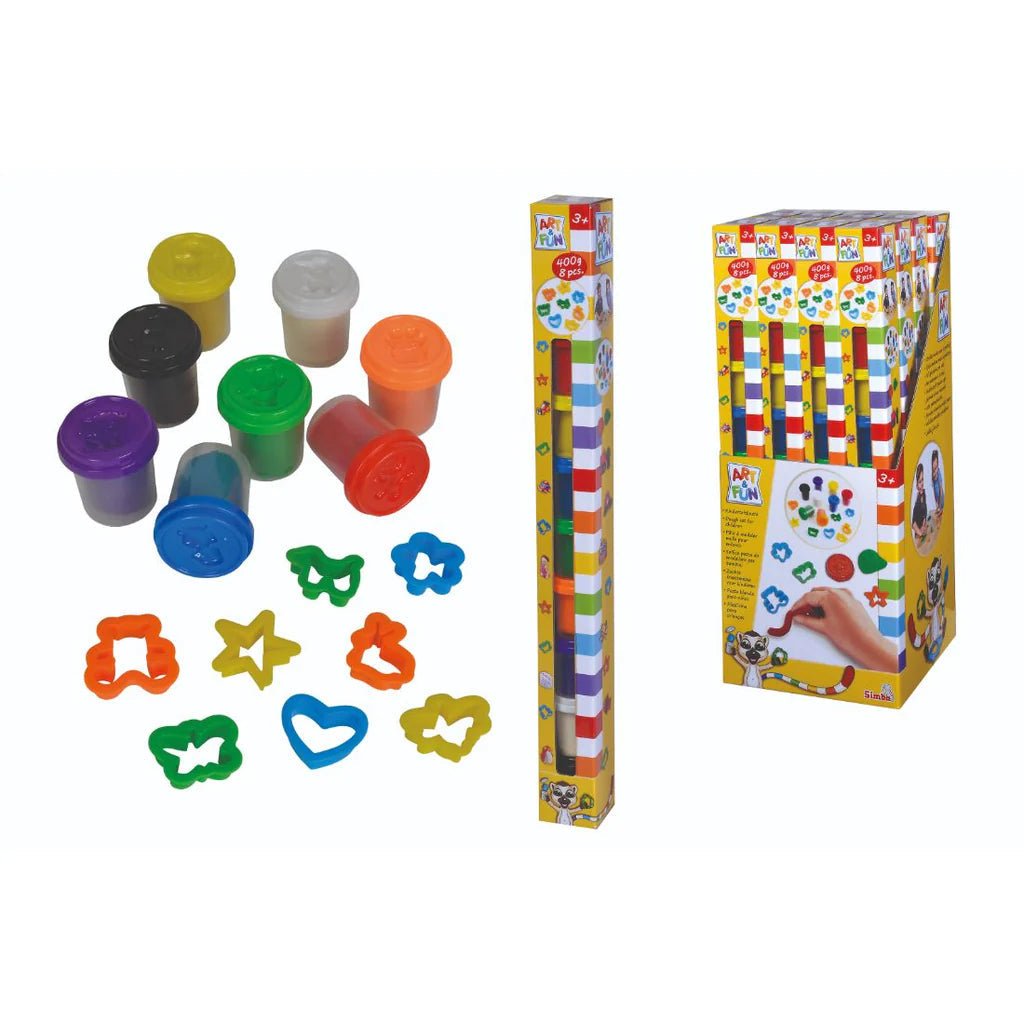 Fun Art & Fun Dough Pots - in - Tube - Simba - The Toy Store