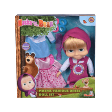 Masha Doll With 2 Extra Dresses 30Cm - Simba - The Toy Store