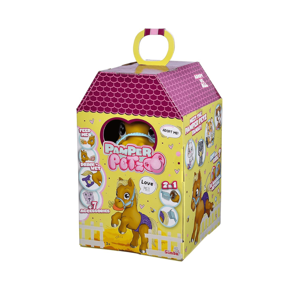 Pamper Petz Pony With 11 Surprises - Simba - The Toy Store
