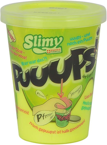Puuupsi Slimy - in - Cup Slime - Simba - Yellow - The Toy Store