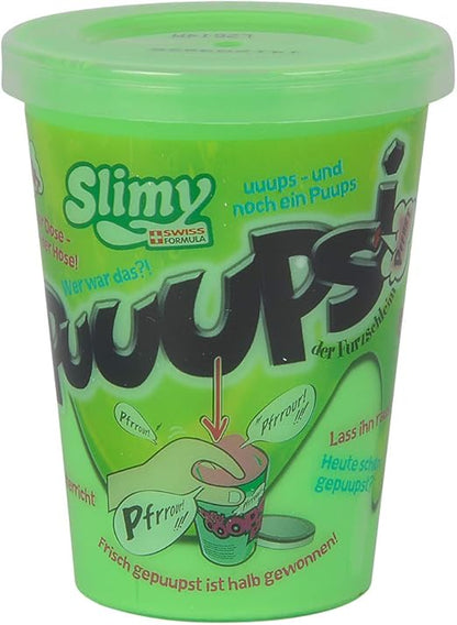 Puuupsi Slimy - in - Cup Slime - Simba - Green - The Toy Store