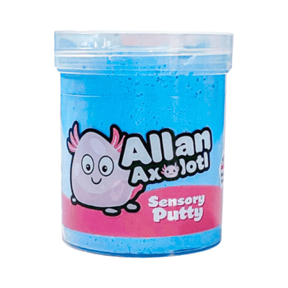 Allan Axolol Sensory Putty - Slime Party - The Toy Store