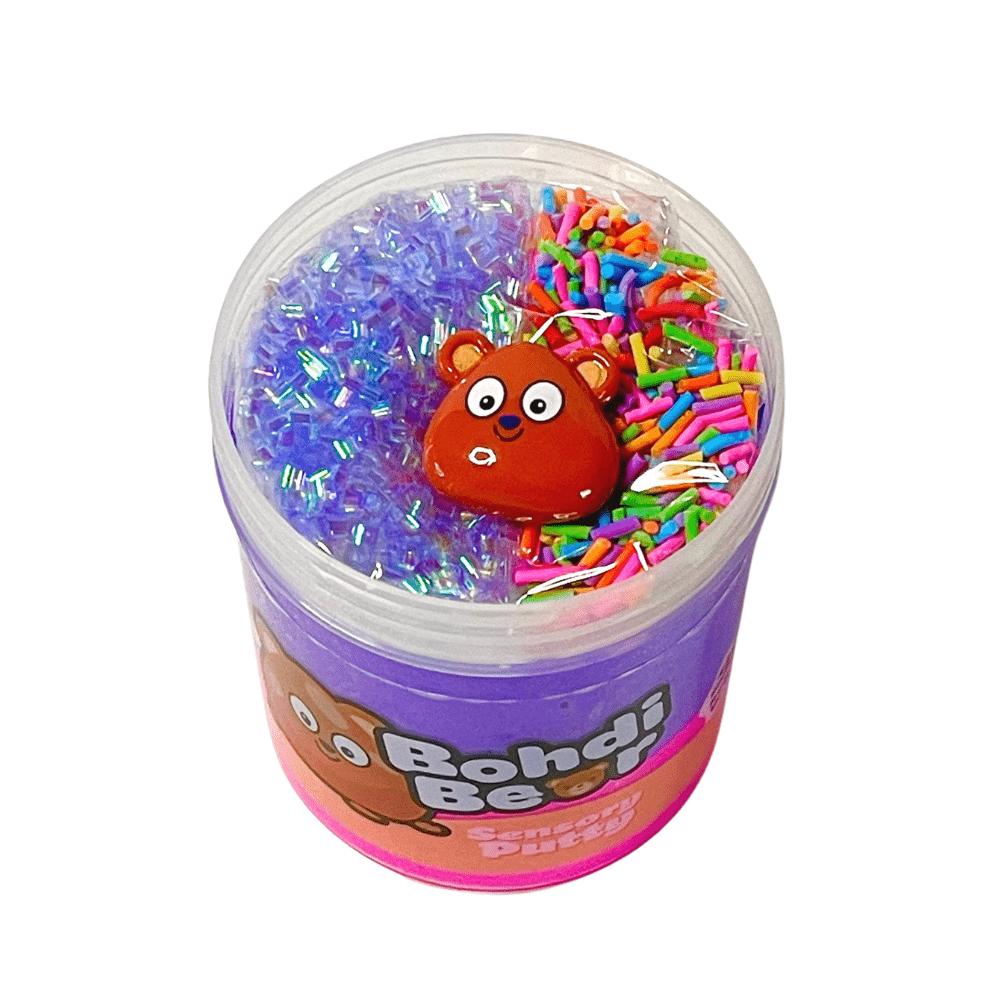 Bohdi Bear Sensory Putty - Slime Party - The Toy Store