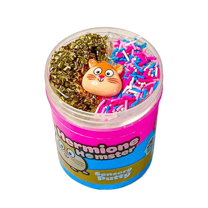 Hermione Hamster Sensory Putty - Slime Party - The Toy Store