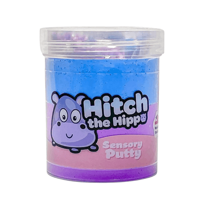 Hitch The Hippo Sensory Putty - Slime Party - The Toy Store