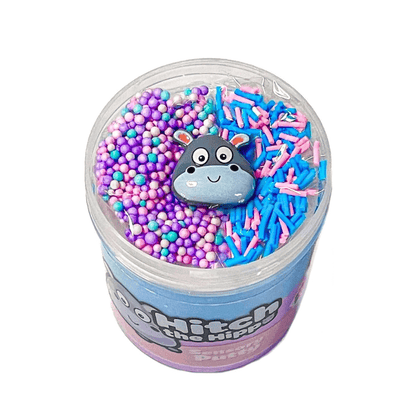 Hitch The Hippo Sensory Putty - Slime Party - The Toy Store