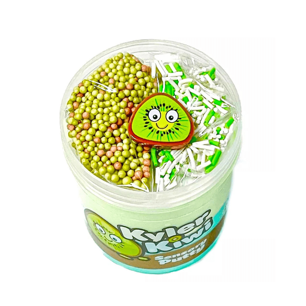 Kyler Kiwi Sensory Putty - Slime Party - The Toy Store