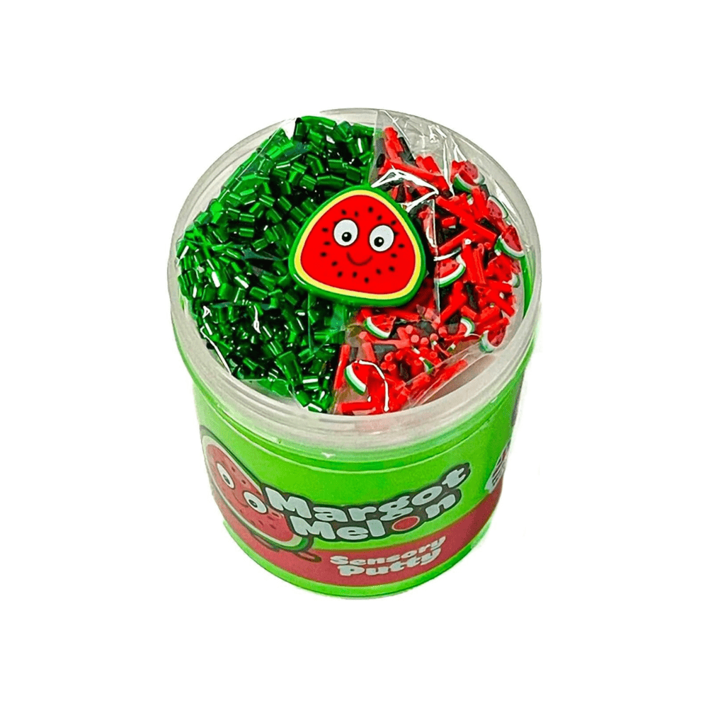 Margot Melon Sensory Putty - Slime Party - The Toy Store