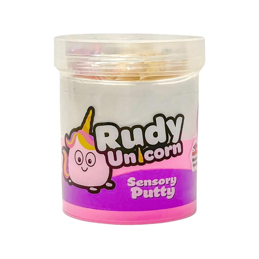 Rudy Unicorn Sensory Putty - Slime Party - The Toy Store