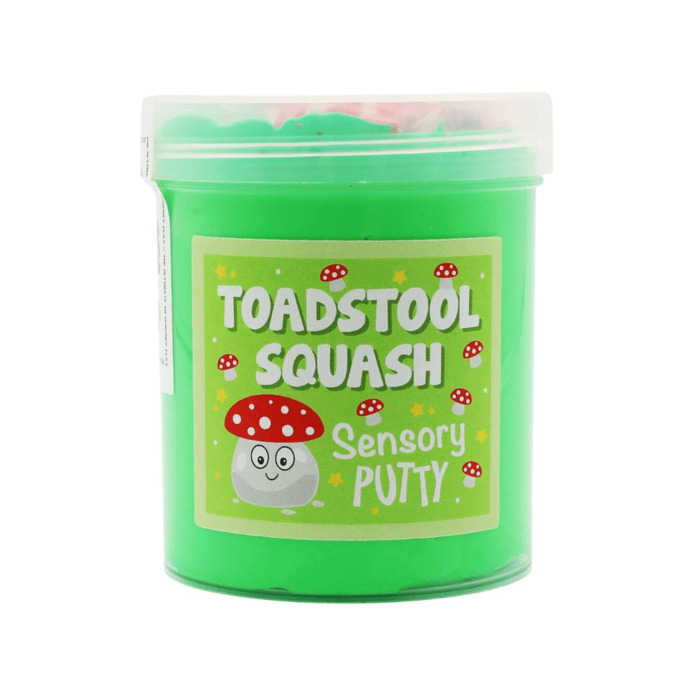 Toadstool Squash Sensory Put 275Ml - Slime Party - The Toy Store