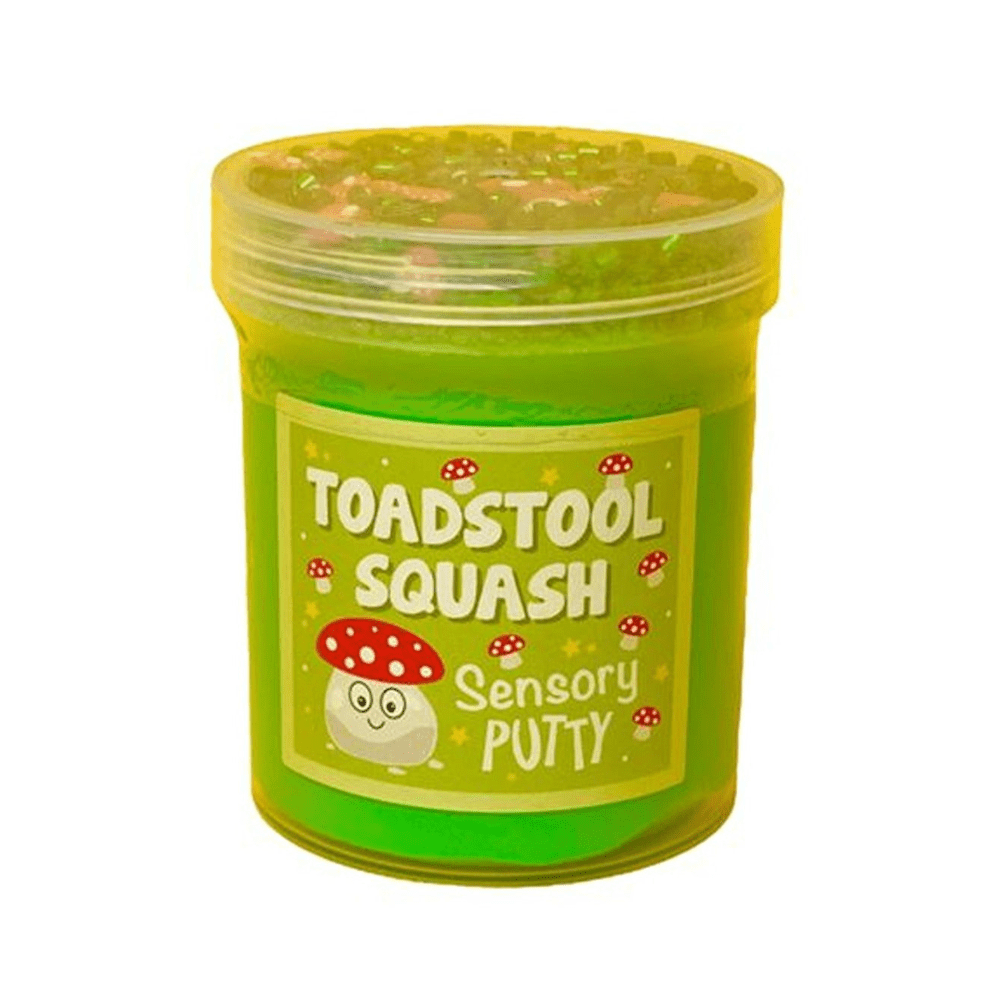 Toadstool Squash Sensory Put 275Ml - Slime Party - The Toy Store