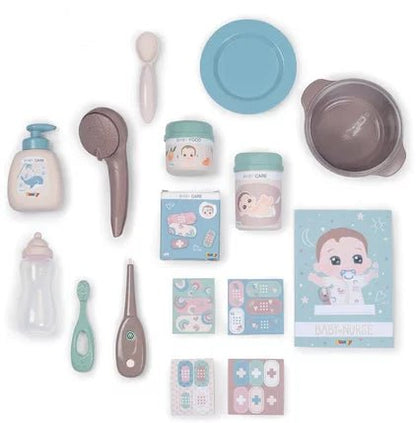 Zubehör für Baby Nurse: Fläschchen, Löffel, Schalen und Karten