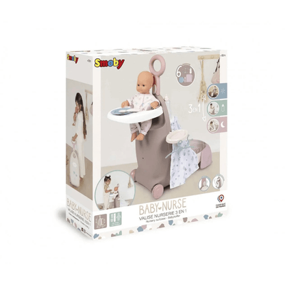 Baby Nurse Care Trolley 3 - in - 1 - Smoby - The Toy Store