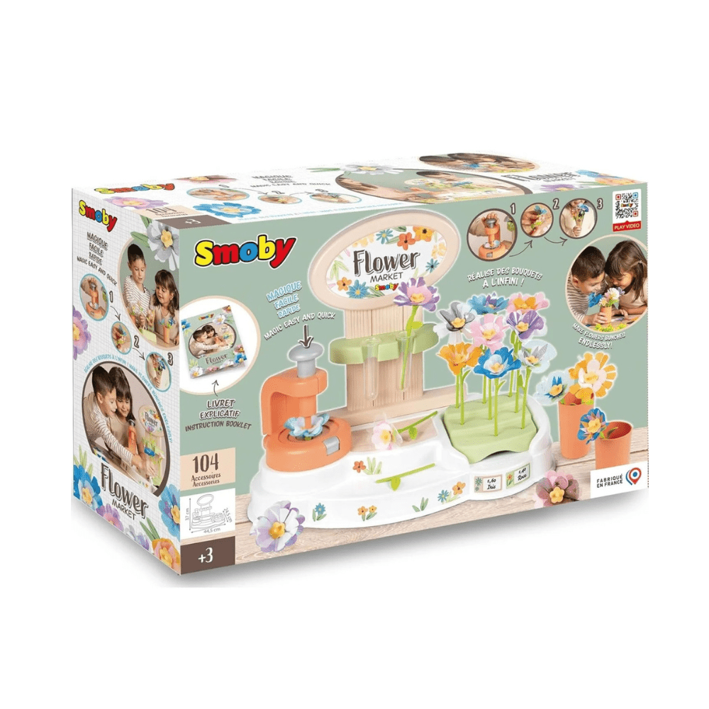 Flower Market Seller Playset - Smoby - The Toy Store