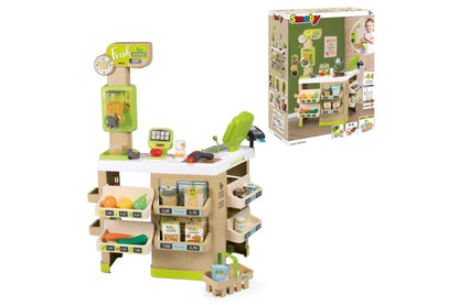 Fresh Market play market stand with green checkout screen and accessories