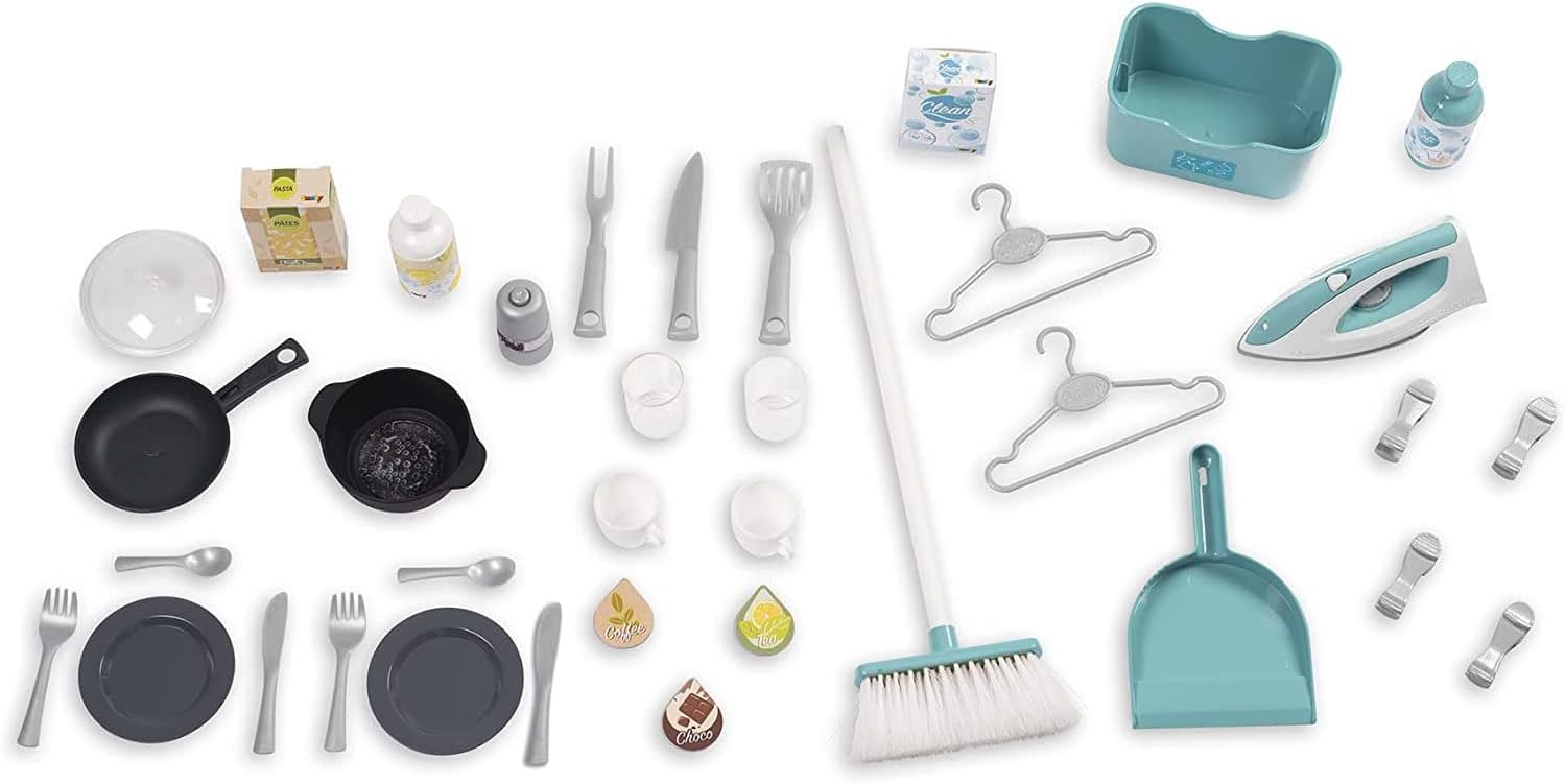 Tefal Kitchen With Household Station - Smoby - The Toy Store