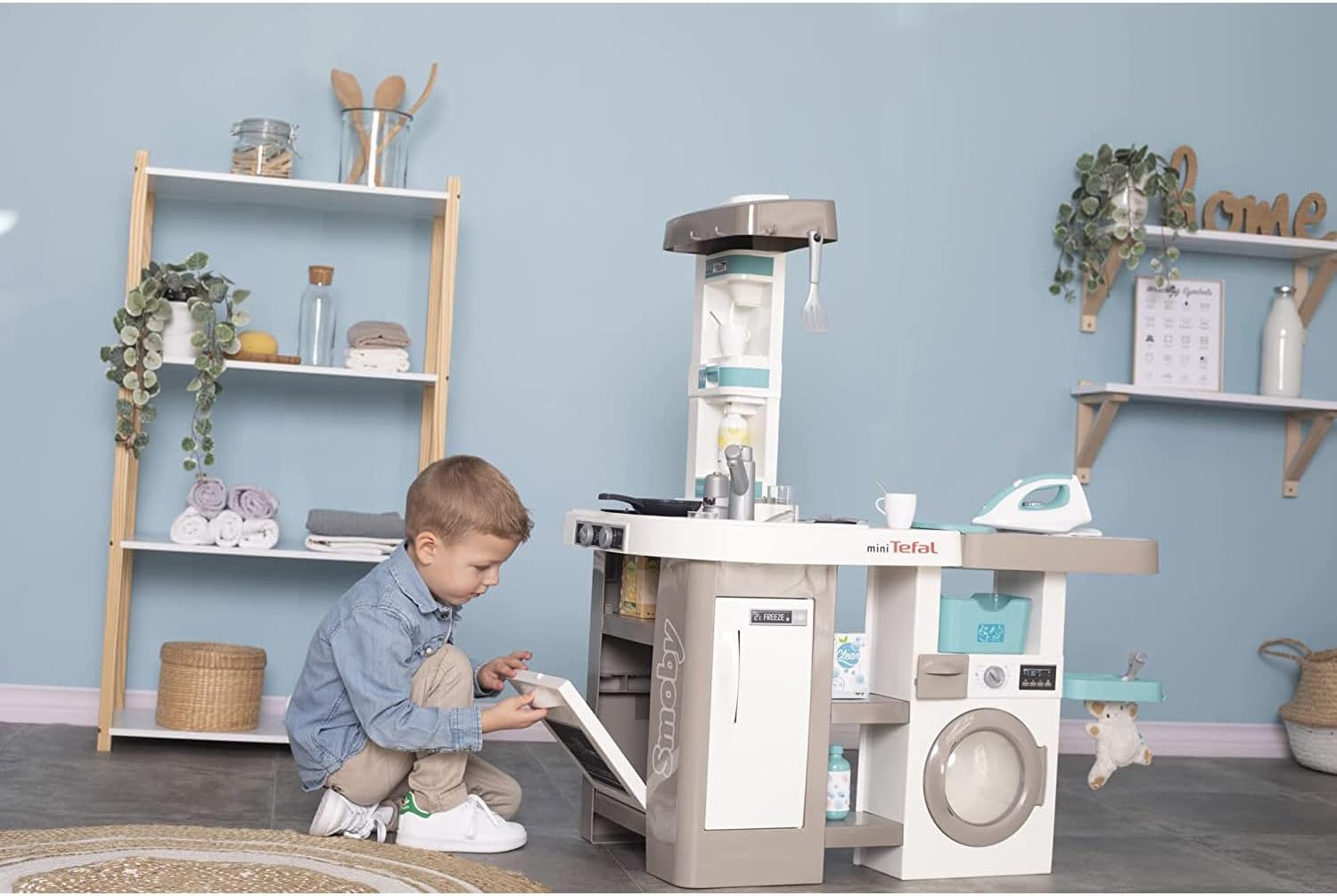 Tefal Kitchen With Household Station - Smoby - The Toy Store