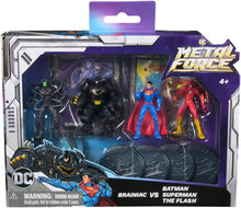 DC Comics Metal Force Team up Brainiac Vs Batman - Spin Master - The Toy Store
