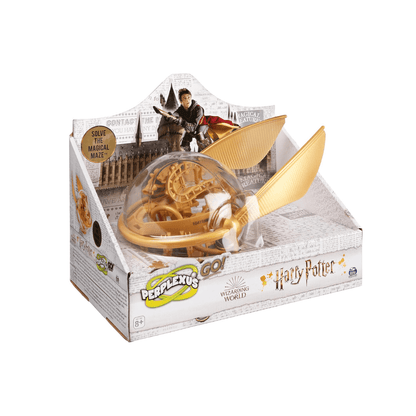 Perplexus Go Snitch puzzle game in Harry Potter themed retail box