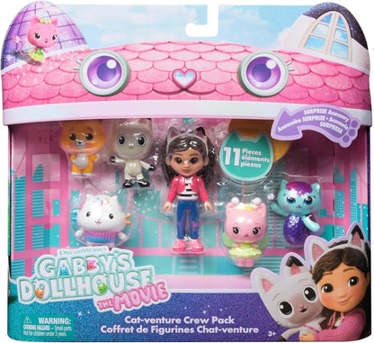 Movie Figure Gift Set – Cat-venture Crew Pack mit 5 Figuren im Geschenkbox-Set