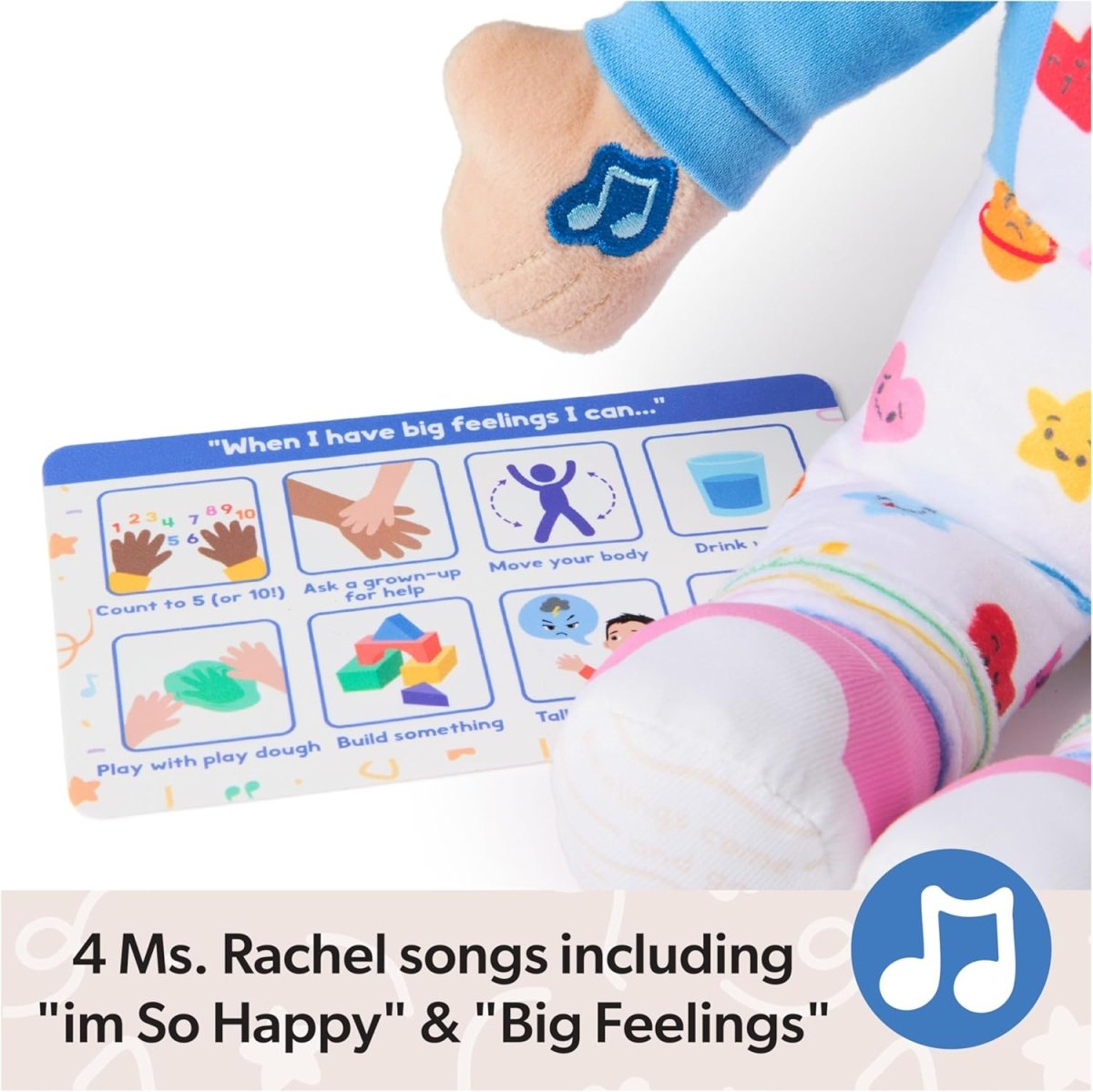 Ms. Rachel Emotions Learning Doll - Spin Master - The Toy Store
