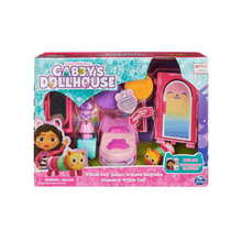 Pillow Cat Sweet Dreams Bedroom dollhouse playset with accessories and cat-themed doors