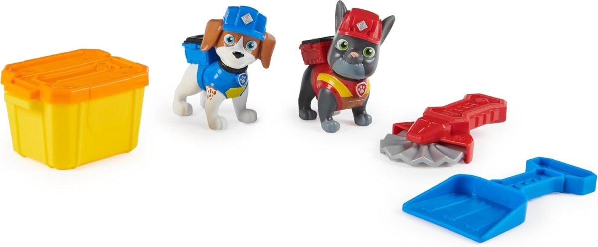Rubble & Crew, Charger and Wheeler Action Figures Set - Spin Master - The Toy Store