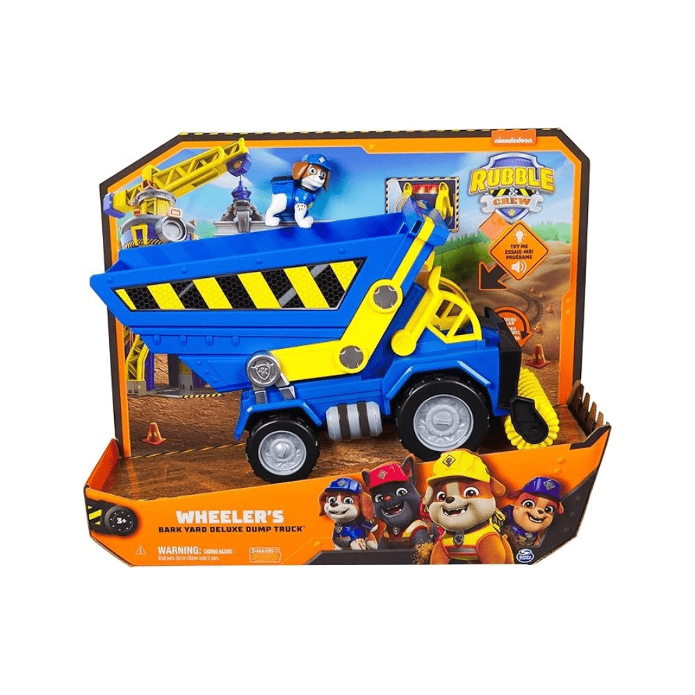 Rubble & Crew Toy Vehicle Deluxe Wheeler Dump Truck - Spin Master - The Toy Store