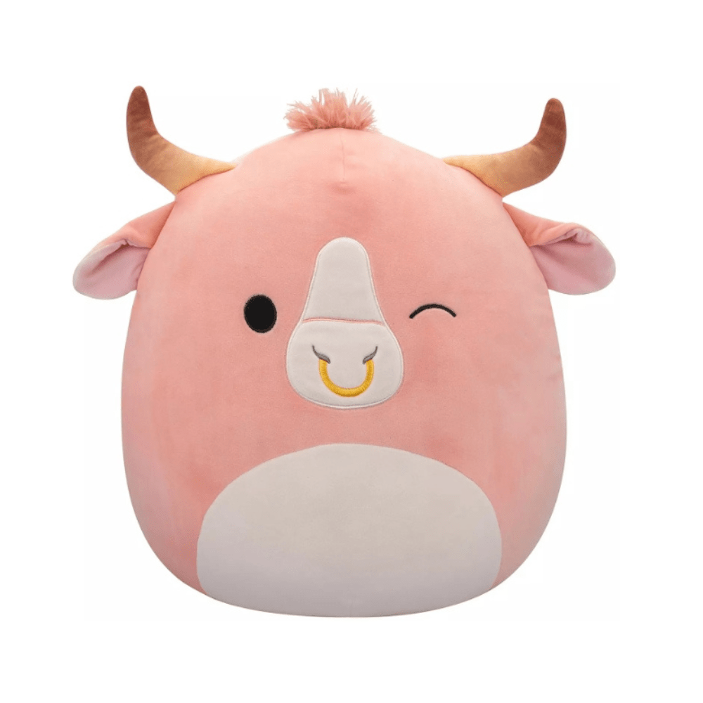 Large Plush 16" Softtoys - Squishmallows - howland peach brahma - The Toy Store