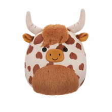 SQK - Little Plush 7.5" Squishmallows - Squishmallows - alonzo highland cow - The Toy Store