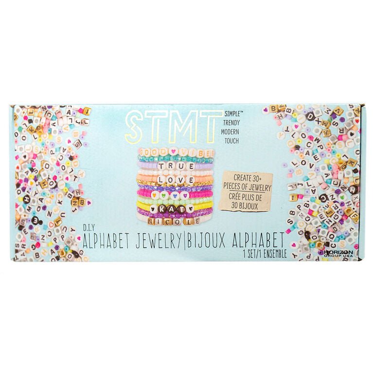 Alphabet Jewelry Making Kit - STMT - The Toy Store