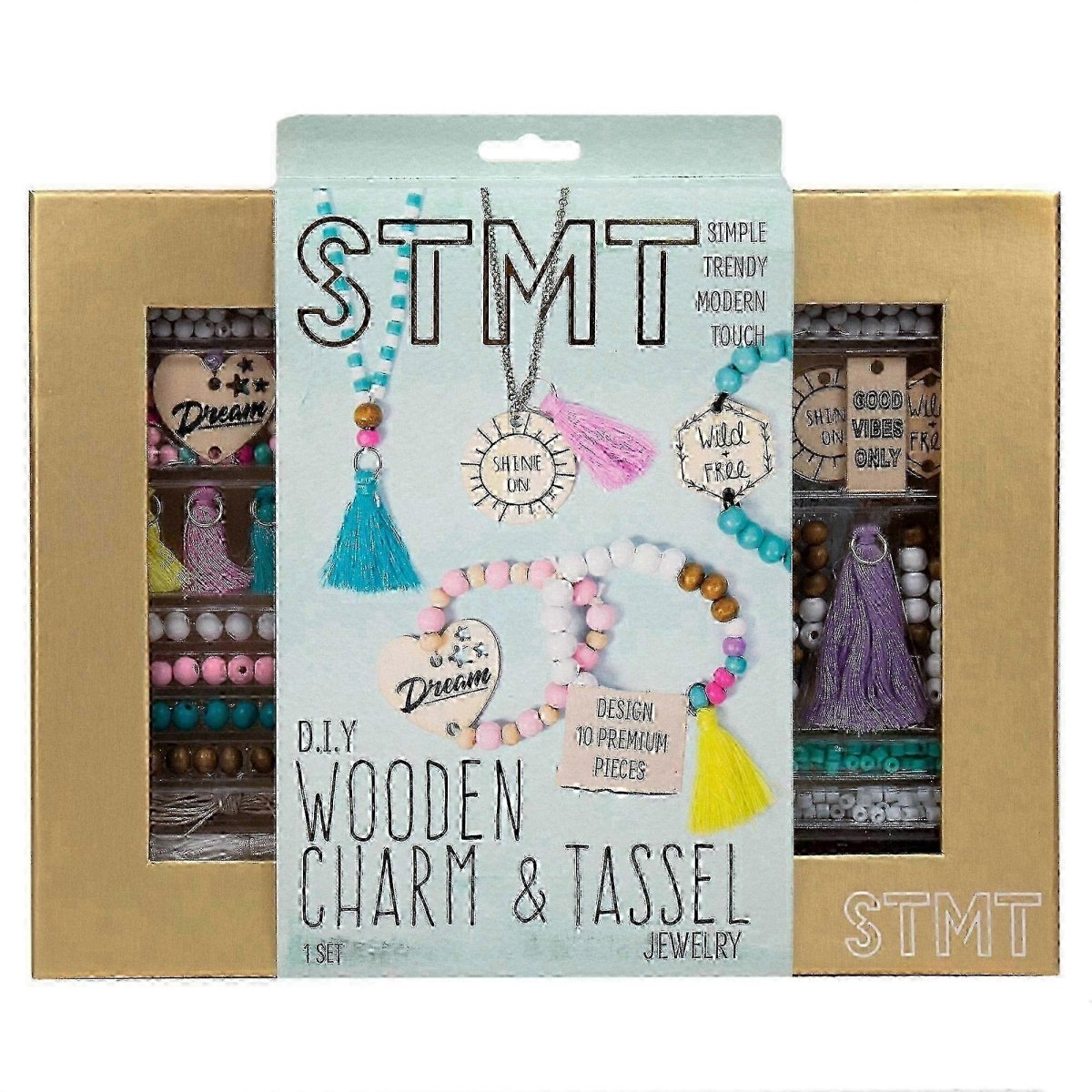 Wooden Charm and Tassel Craft Kit - STMT - The Toy Store