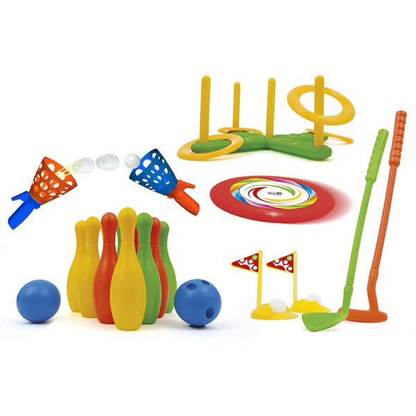 Multi - Activity Skill 5 in 1 Game - Sun & Sport - The Toy Store