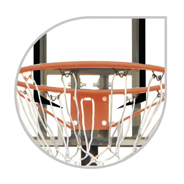 Adjustable Basketball Hoop 2.6 Meter - Sun & Sport - The Toy Store