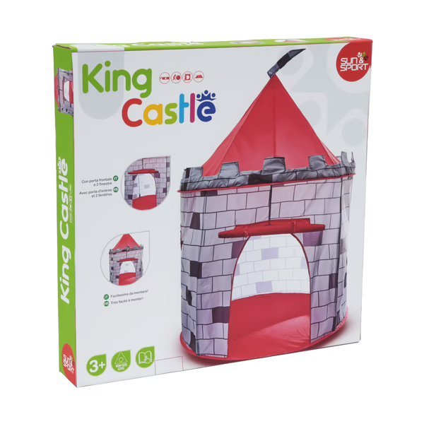 Castle Play Tent for Kids - Sun & Sport - The Toy Store