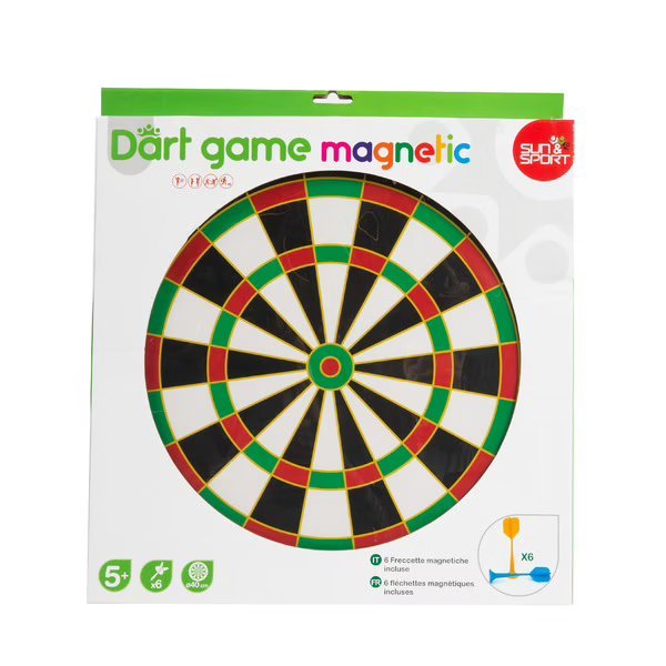 Magnetic Dartboard Game - Sun & Sport - The Toy Store