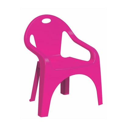 Plastic Chair 50cm for Kids - Sun & Sport - Pink - The Toy Store