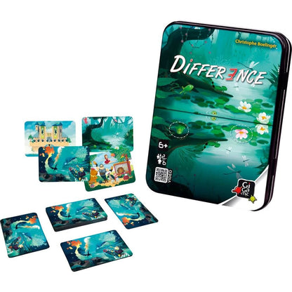 Difference Card Game, Gmdi - Superheated Neurons - The Toy Store