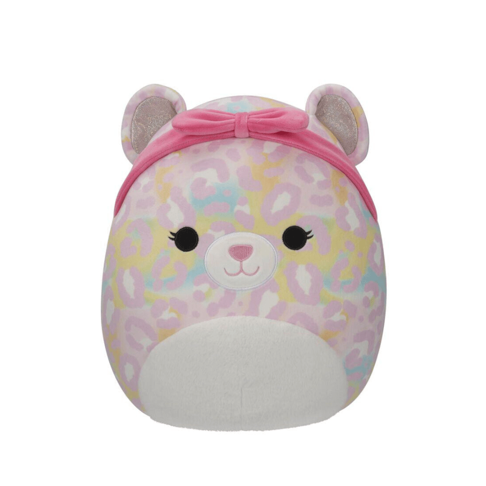 Medium Plush 12" Assorted - The Toy Store - michaela the pink rainbow leopard - The Toy Store