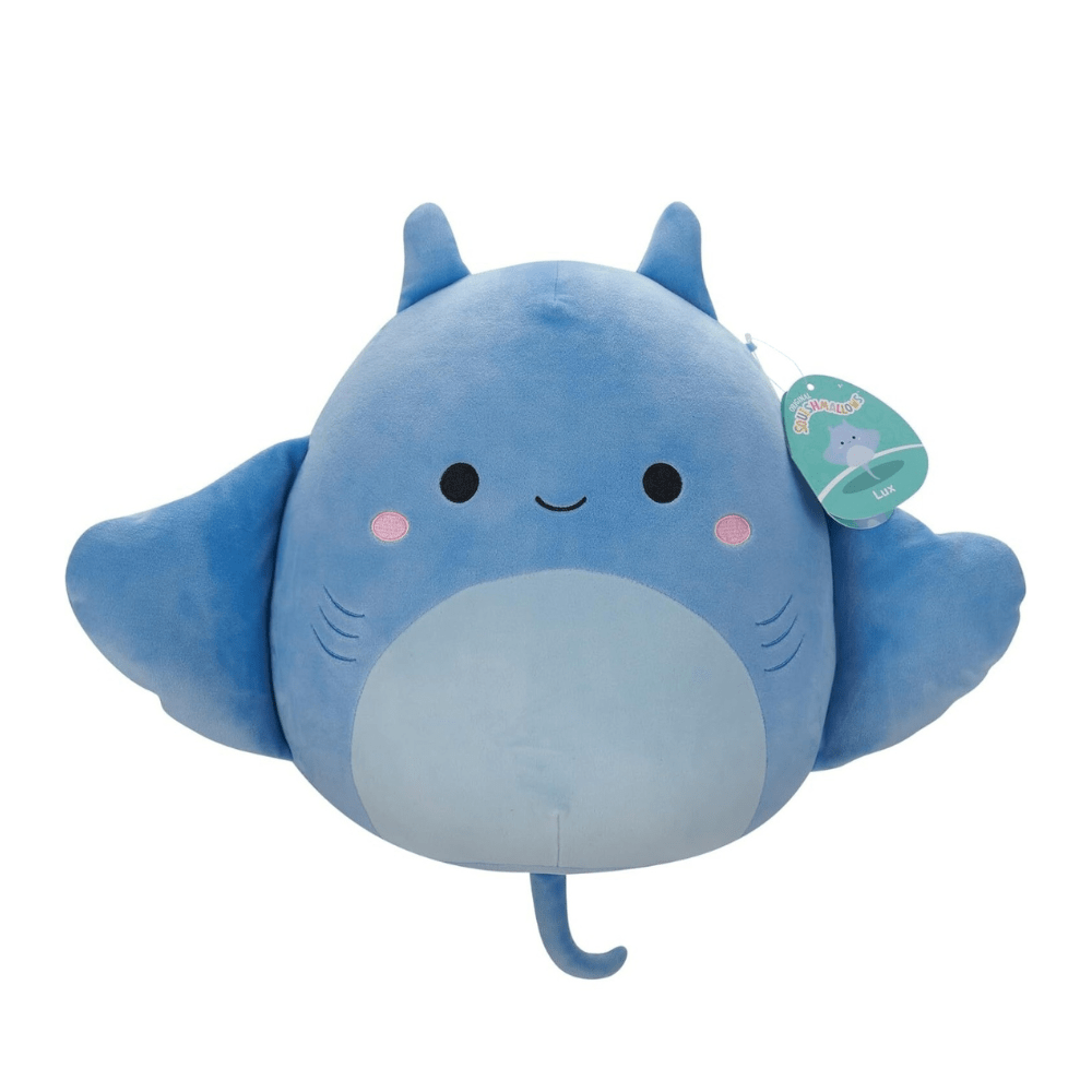 Medium Plush 12" Assorted - The Toy Store - lux the blue manta ray - The Toy Store