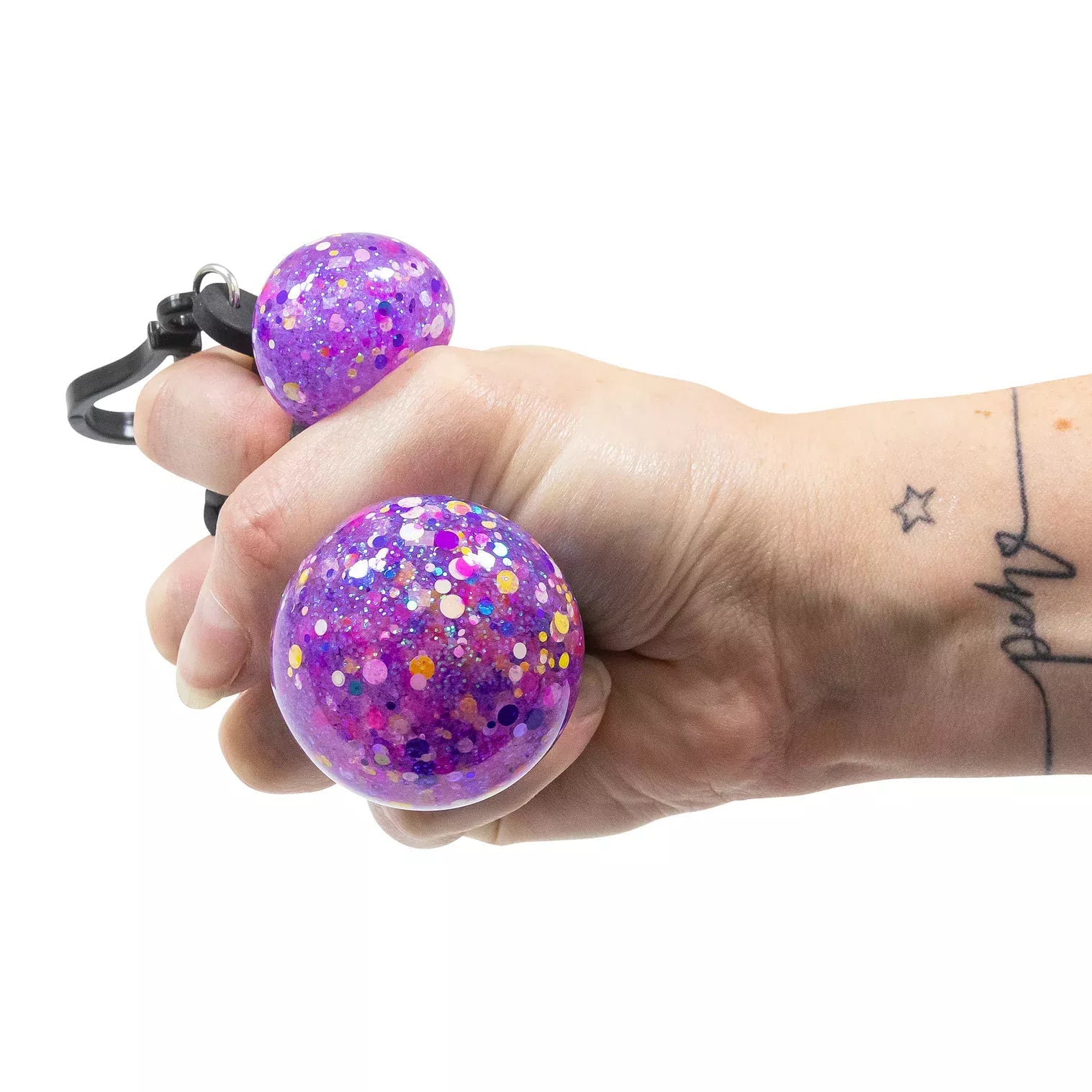 Squishy Stress Ball with Keychain - Tobar - The Toy Store