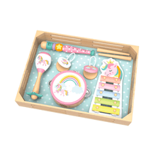 S Wooden Musical Instrument Set Unicorn - Tooky Toy - The Toy Store