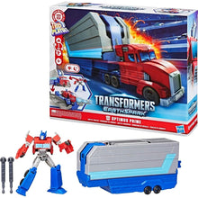 Earthspark Optimus Prime Battle Trailer - Transformers - The Toy Store