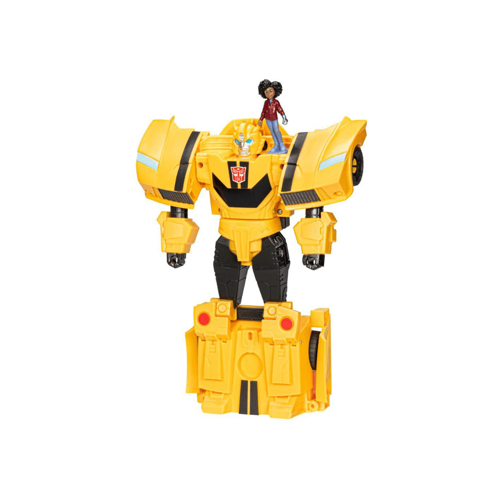 Transformers Earthspark Spin Changer Bumblebee and Mo Malto - Transformers - The Toy Store