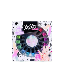 Casuelle Xoxo Pack of 12 Nail Polishes 2Ml - Treffina - The Toy Store