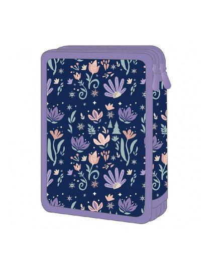 Triple Decker Pencil Case Filled Disney Frozen Always Close To The Heart Must Team